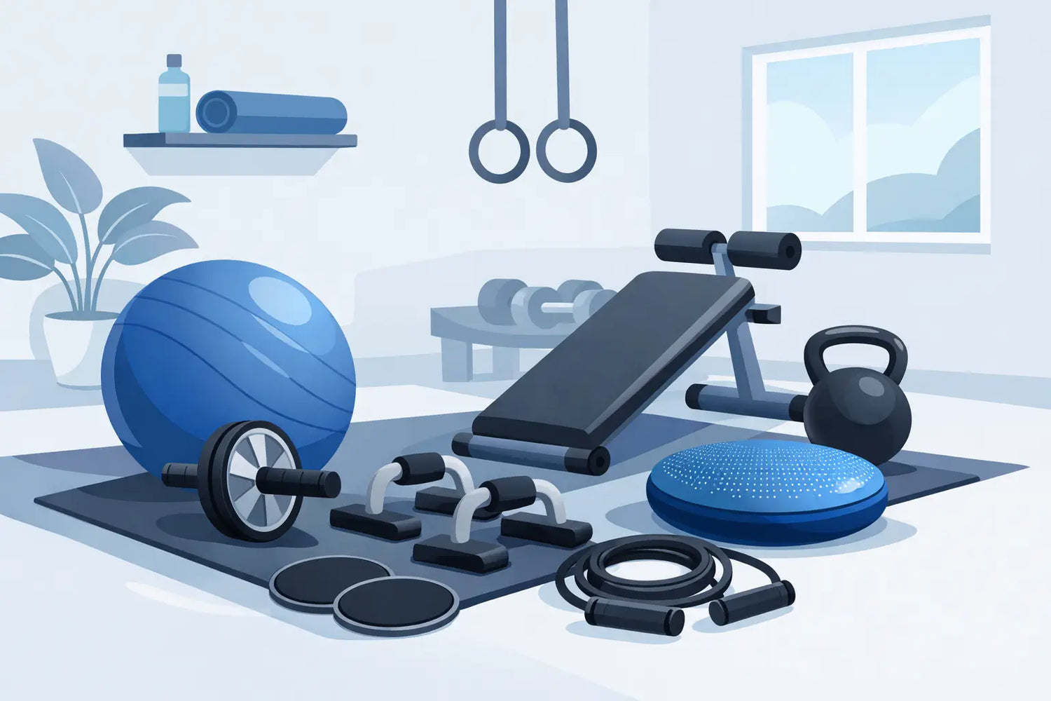 Core Training Accessories for a Stronger Home Gym