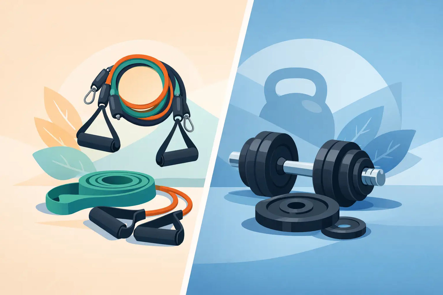 Resistance Bands vs Dumbbells: Which Fits You?
