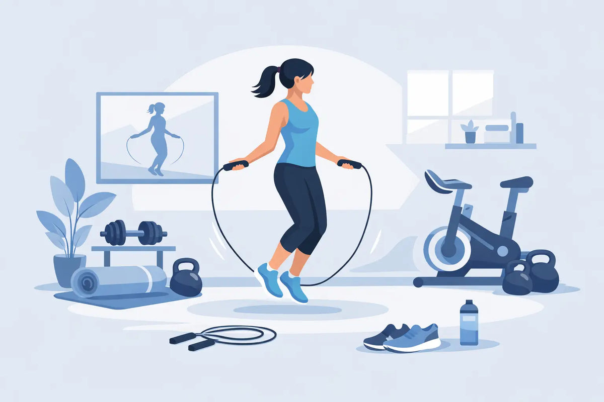 Jump Rope Workout Benefits for Your Home Gym
