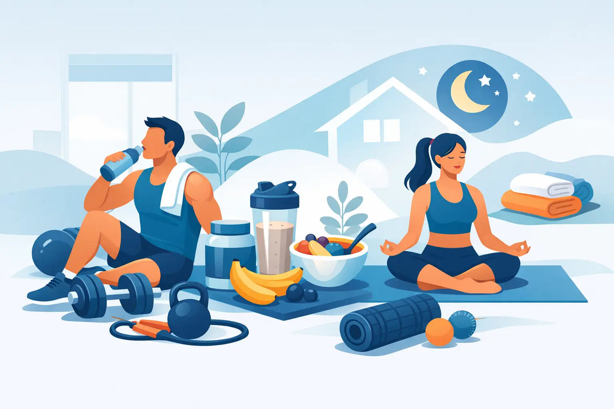 Post Workout Recovery Guide for Home Training