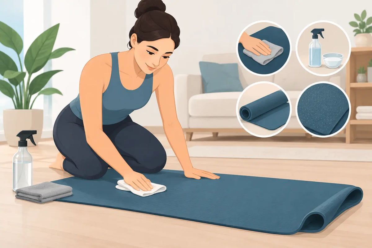 How to Fix a Slippery Yoga Mat at Home