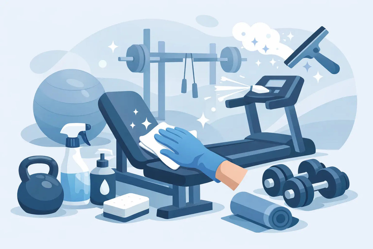 How to Clean Home Gym Equipment Right