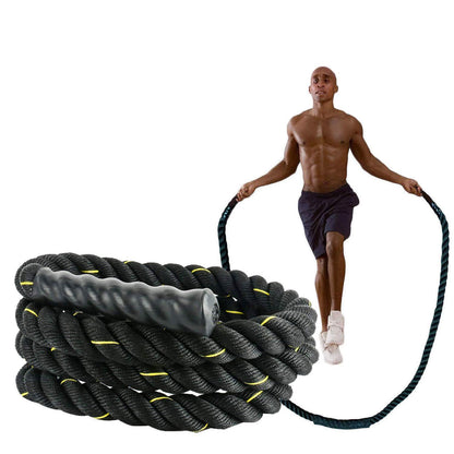 Heavy-Duty Weighted Jump Rope for Enhanced Workouts and Cardio Fitness