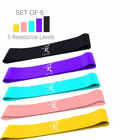 5 Colors Latex Resistance Bands